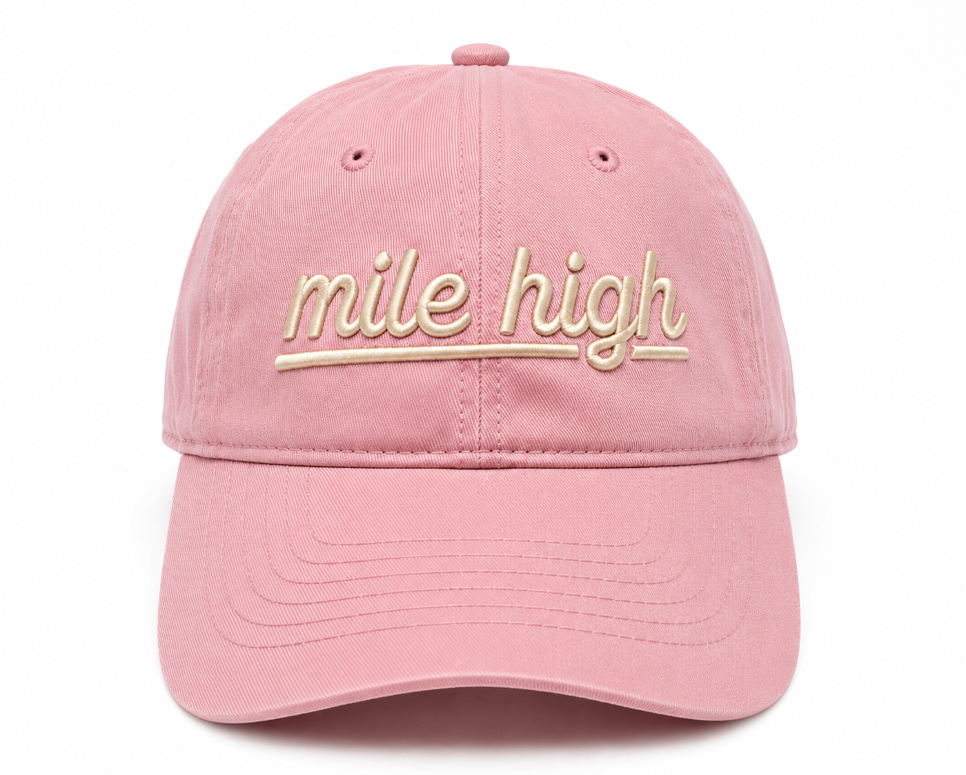 Mile High Pink Classic Dad Hat